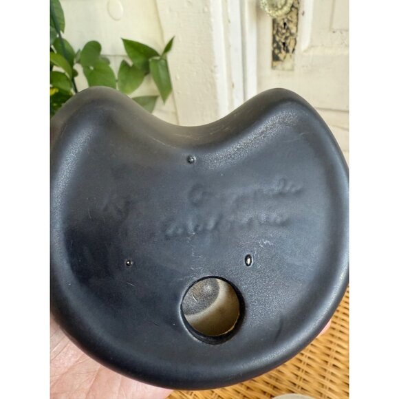 Vintage MCM Pair Ross Originals California Pottery Atomic Ashtrays - Picture 6 of 11